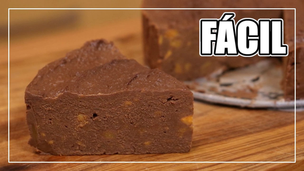 TARTA SOLO 2 Ingredientes  | ¡ Pastel SIN HORNO, SIN AZÚCAR, Fácil y Rápido!