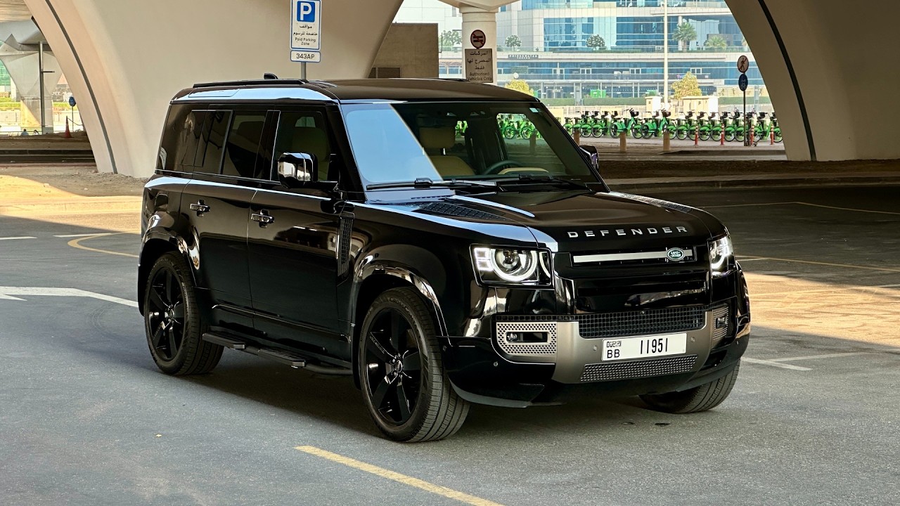 2026 Land Rover Defender POV Drive in Dubai | No Talking, Pure Engine Sound