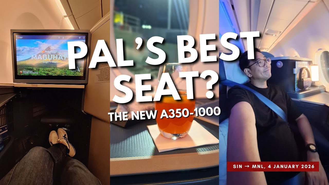 Best PAL A350 1000 Business Class Experience! 🇵🇭 Philippine Airlines New Long Haul Flagship SIN-MNL
