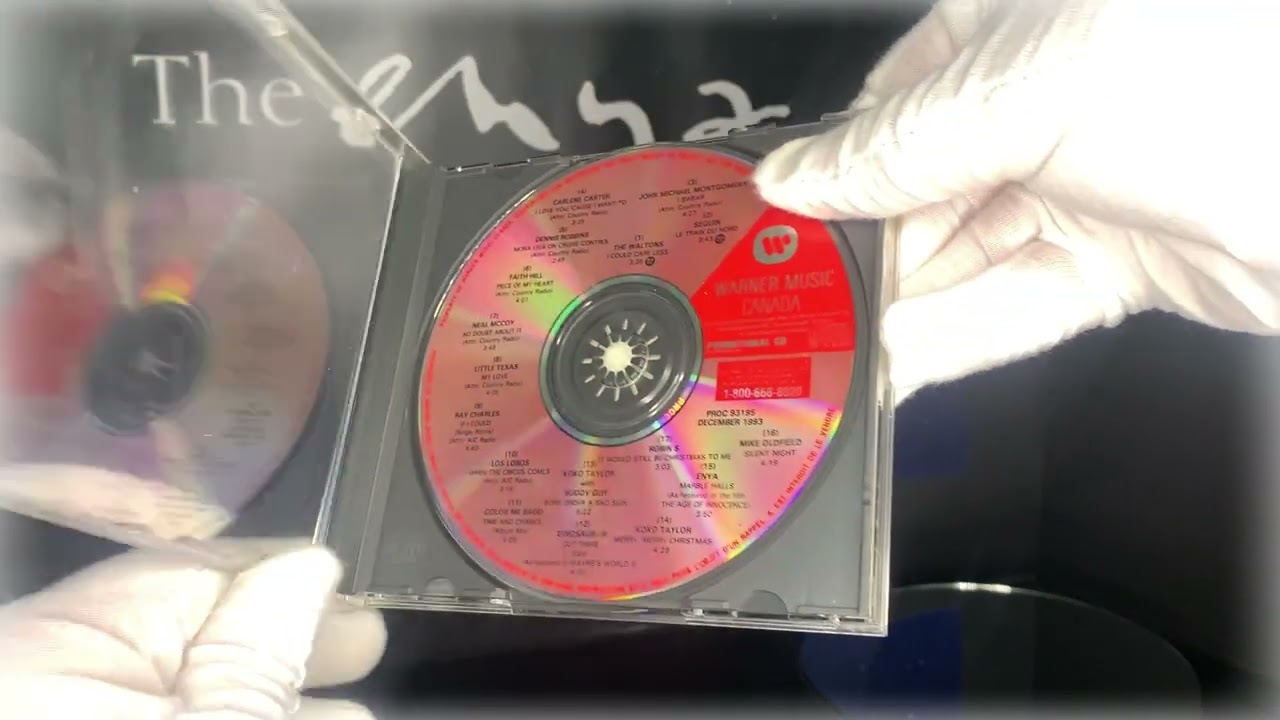 Enya "archive short 787" 1993 WARNER MUSIC CANADA promo comp ft Enya Marble Halls CANADA