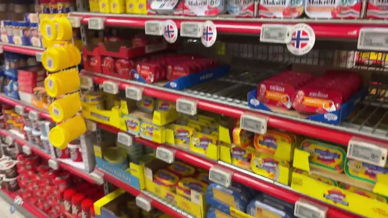 Groceries in Norway | Tromsø Supermarket | Grocery shopping | Norway| Durga prasad | December 2023