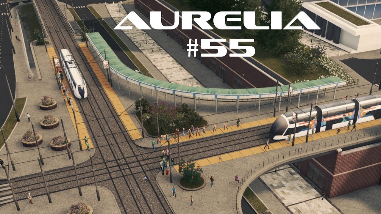 Tram Island Station - Cities: Skylines - Aurelia #55