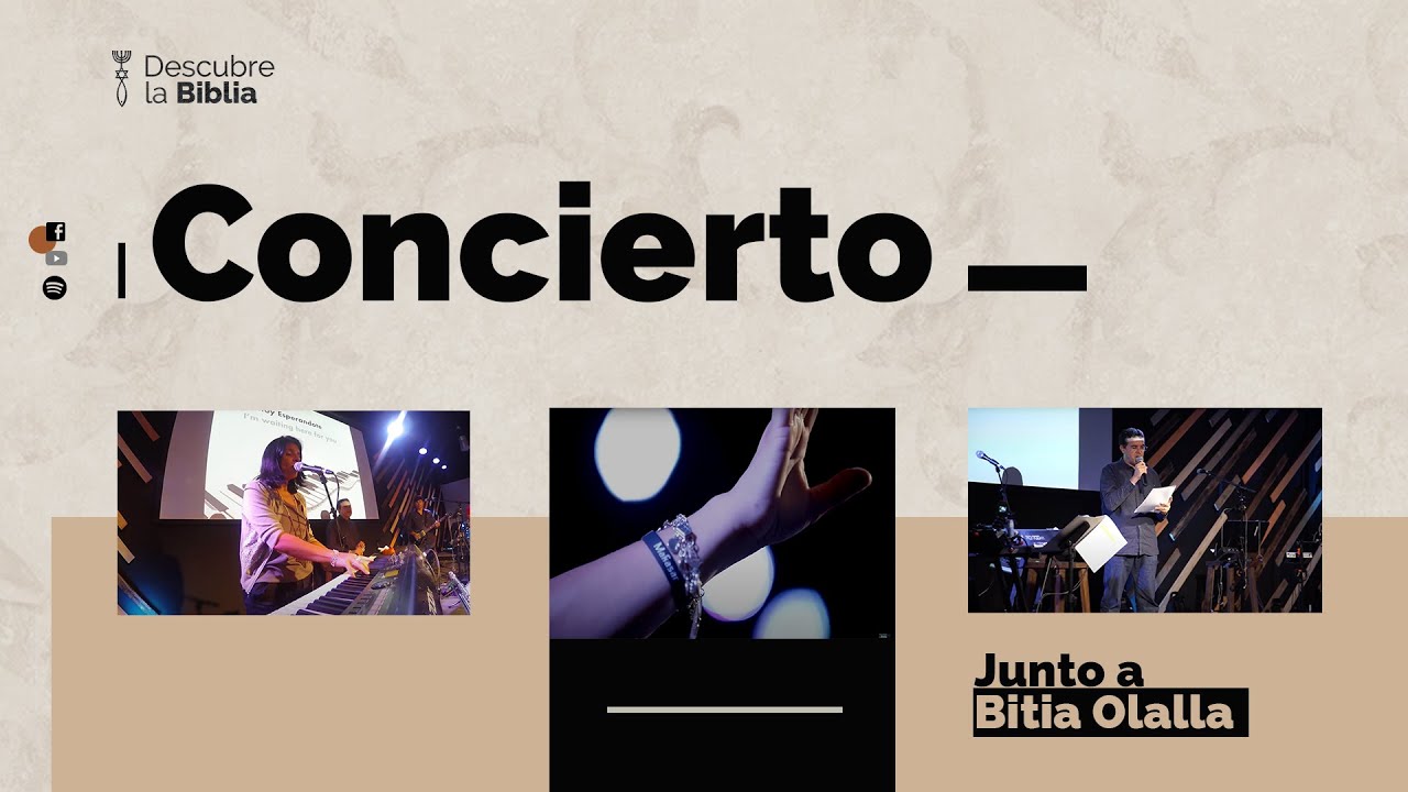 Concierto de gratitud junto a Bitia Olalla I Descubre la Biblia