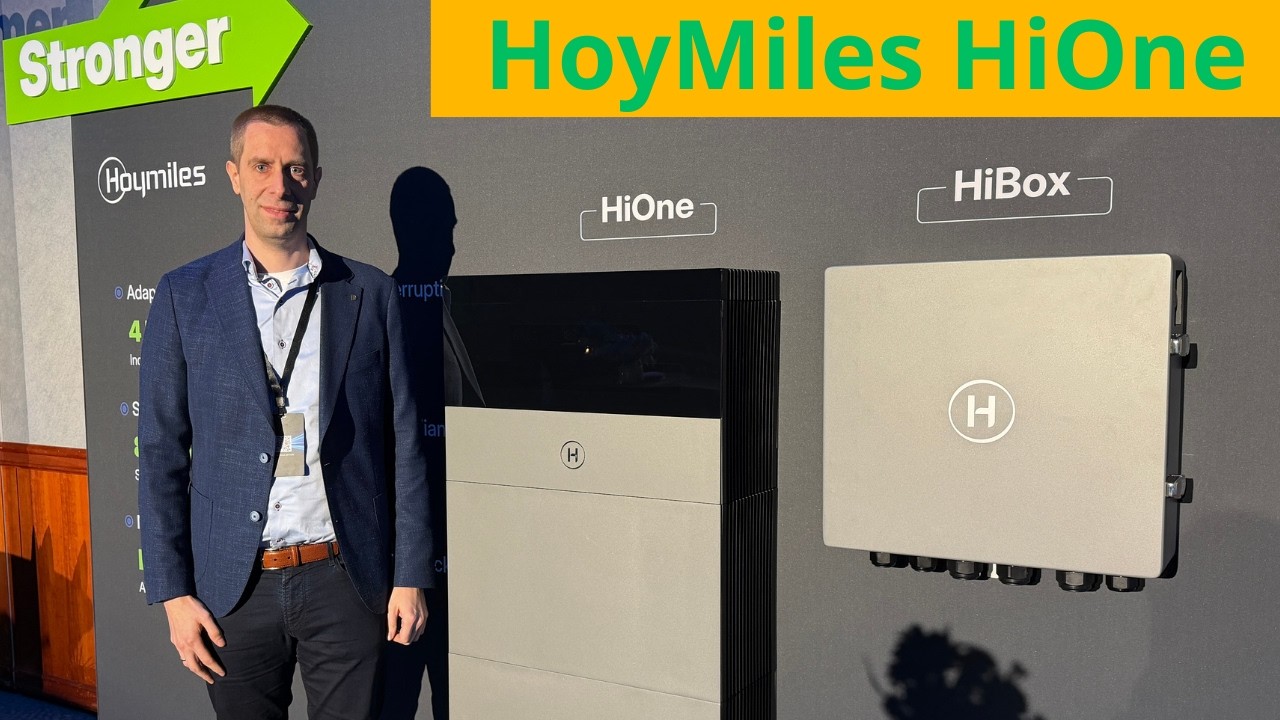 Ik was op het Hoymiles event 🔋 | Eerste blik op de nieuwe HiOne batterij