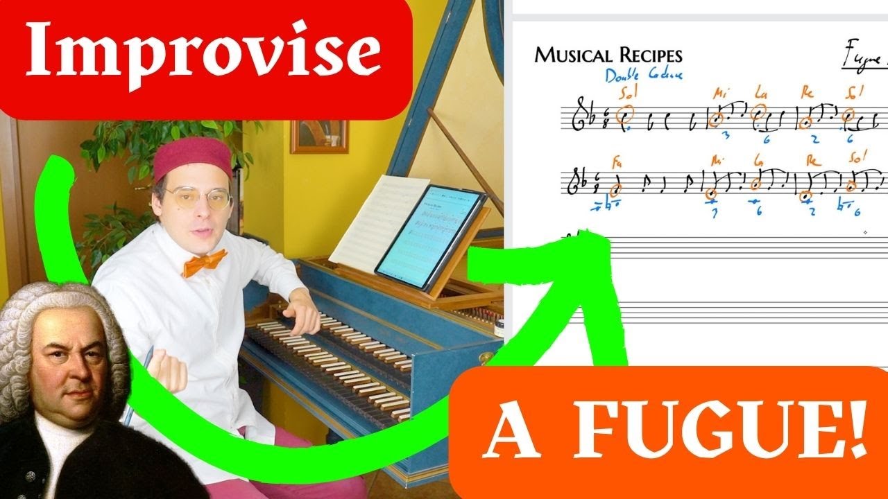 How to improvise a Fugue Step by Step! + PDF Download #fugue #improvisation #counterpoint