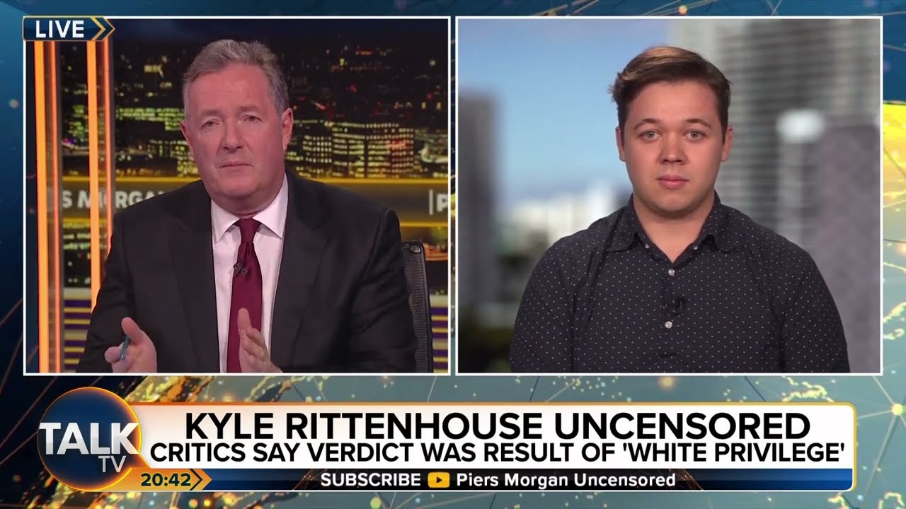Piers Morgan asks Kyle Rittenhouse how it feels to have killed two people | Piers Morgan Uncensored