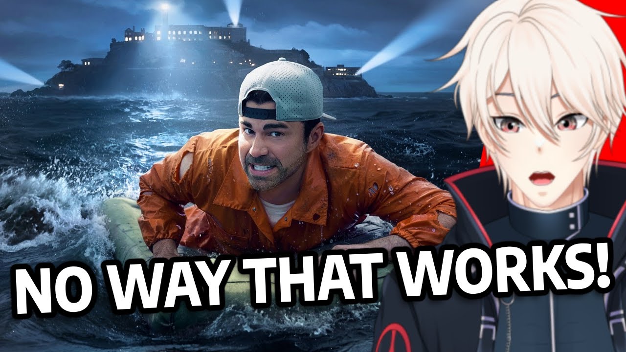 It Actually Worked! | Vtuber TrueEarl Reacts to Escape Alcatraz With Basic Engineering