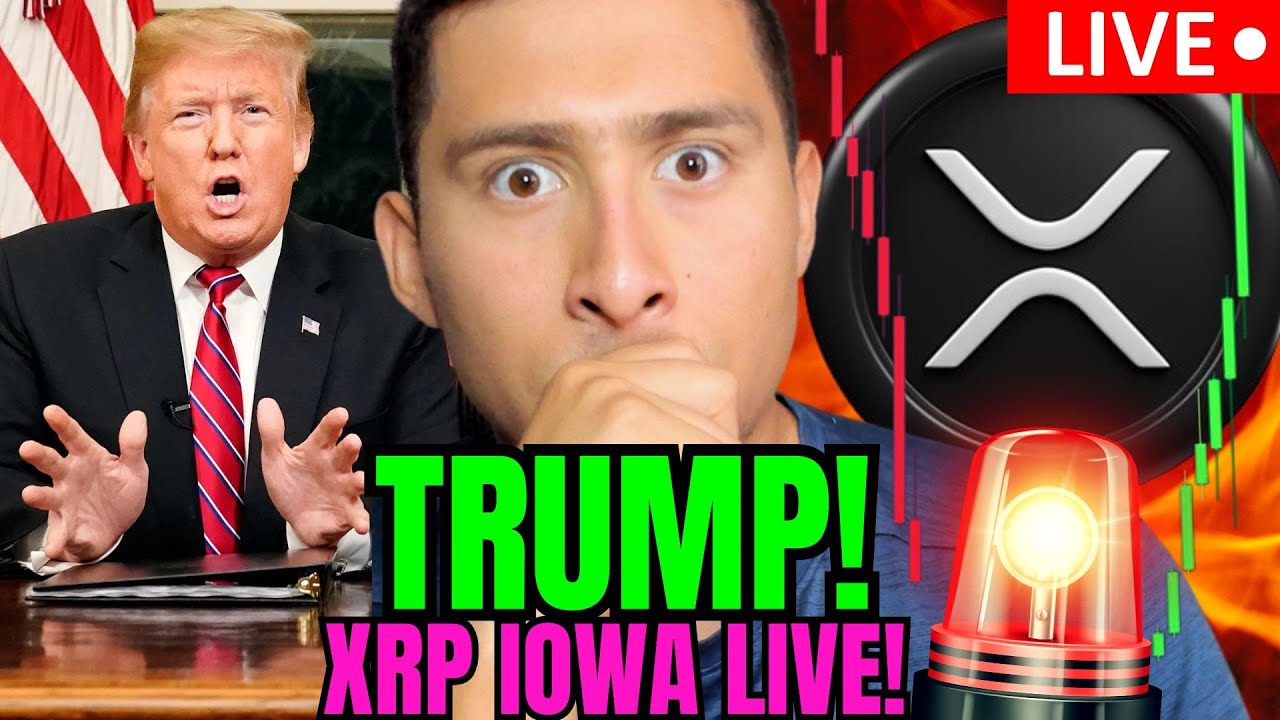 Смотрите XRP! Рост курса серебра, выступление Трампа в прямом эфире.