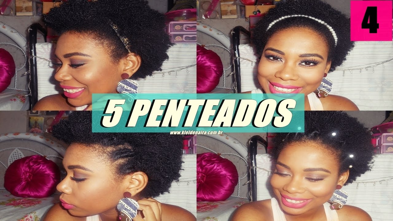 5 PENTEADOS PARA CABELO CRESPO/CACHEADO  #4 | by Kleide Naira