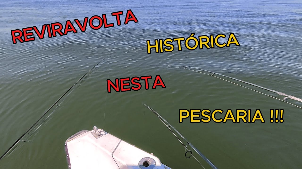 UM DIA DE PESCARIA COM UMA REVIRAVOLTA HISTÓRICA!