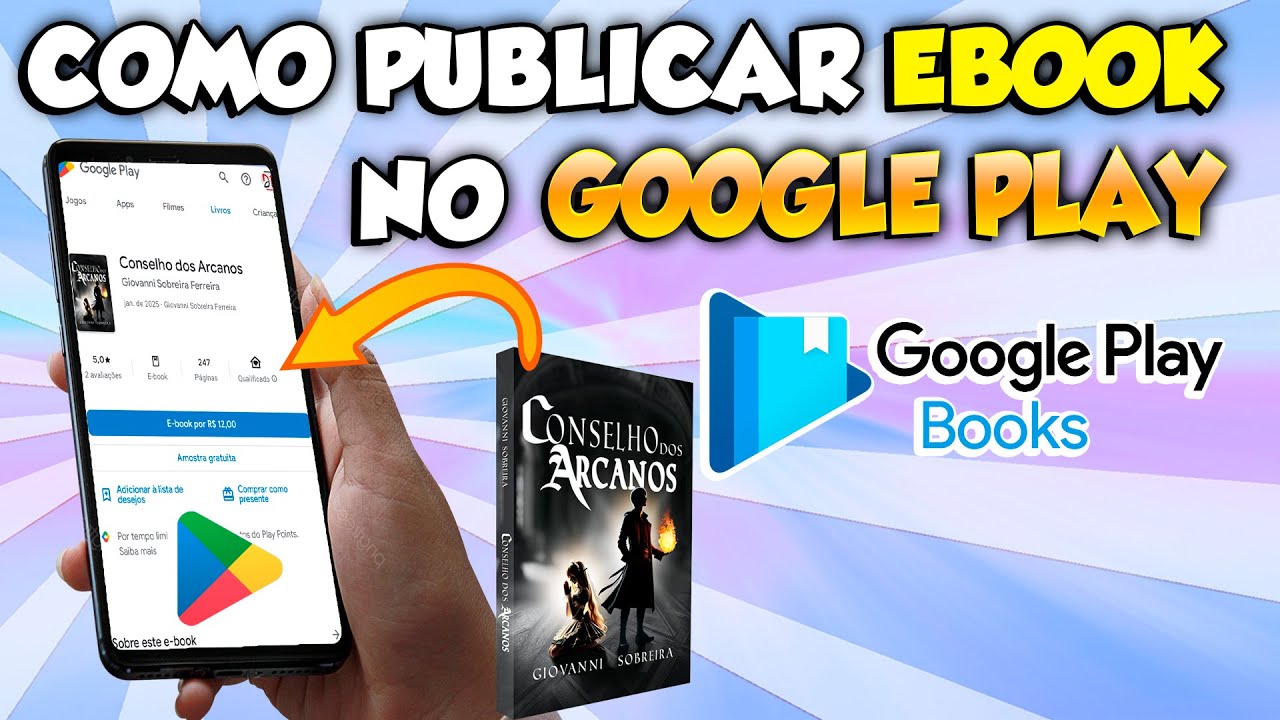 Como publicar um livro ebook na Google Play books