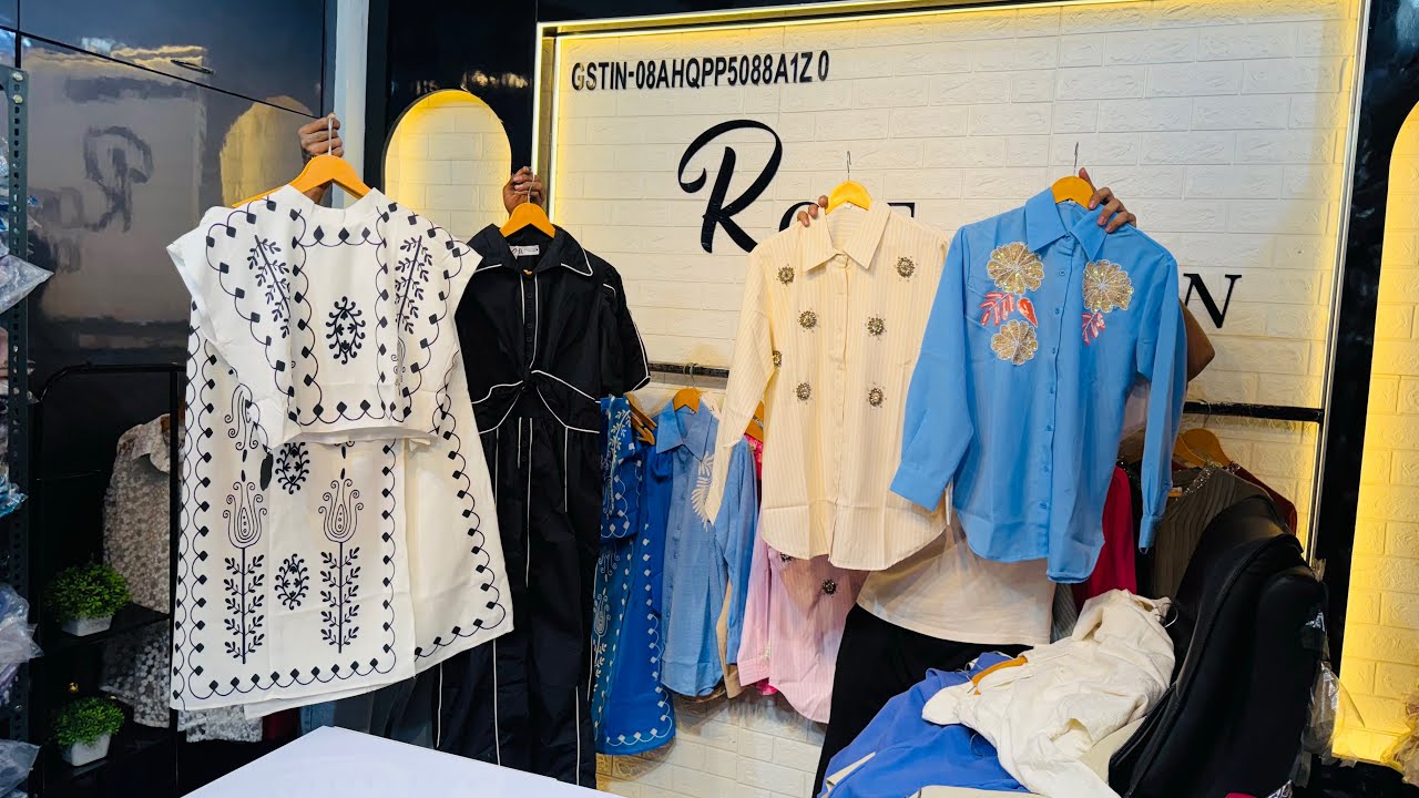 WOMEN WHOLESALE WESTERN WEAR IN INDIA | BEST rate | Trendy wear | 🔥MIX OR LOT | Jaipur|#wholesale