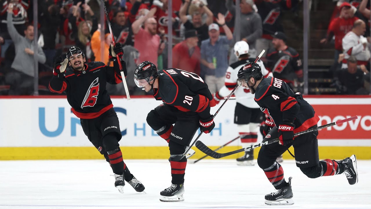 ALL CALLS: Aho, Double OT Series Winner! 🚨🚨 Aho ratkaisee Carolinan jatkopaikan toisessa jatkoerässä