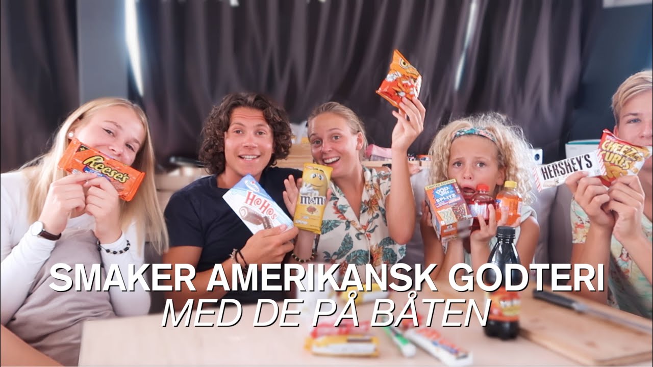 TESTER AMERIKANSK GODTERI | Med Seilegjengen