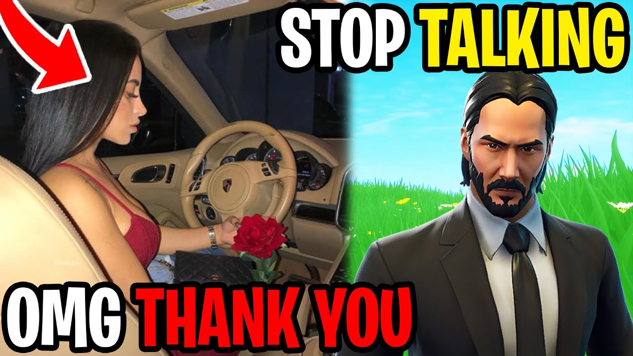 Little Kid Buys Girlfriend *NEW* Car - Fortnite