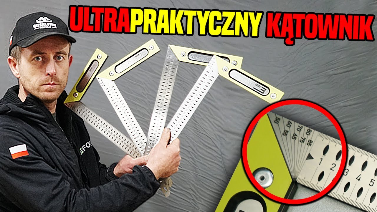Stworzyłem Prosty KĄTOWNIK Ciesielski! Błyskawiczne i Przyjemne TRASOWANIE!