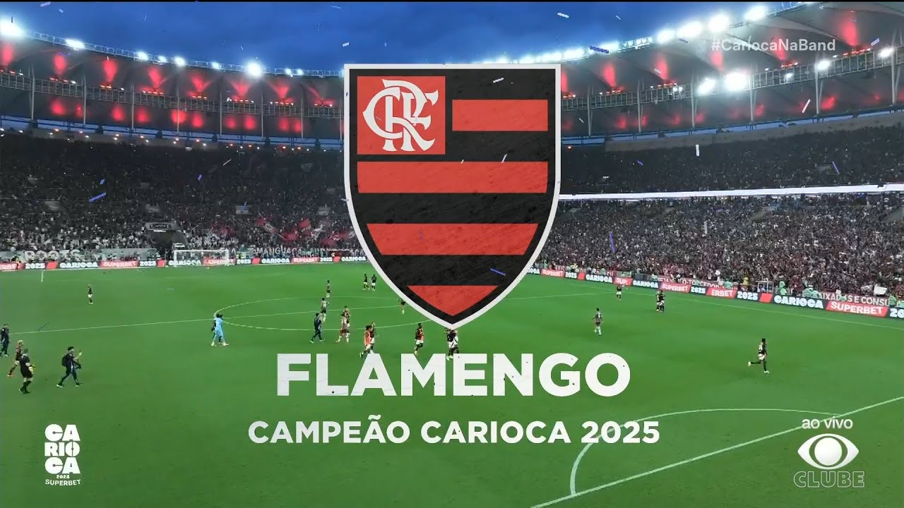 4K | Flamengo 0 x 0 Fluminense - Campeonato Carioca 2025 - Final Volta