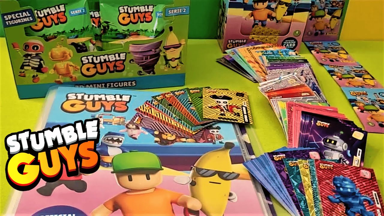 STUMBLE GUYS ALBUM Completo 2024 Todas las cartas Panini