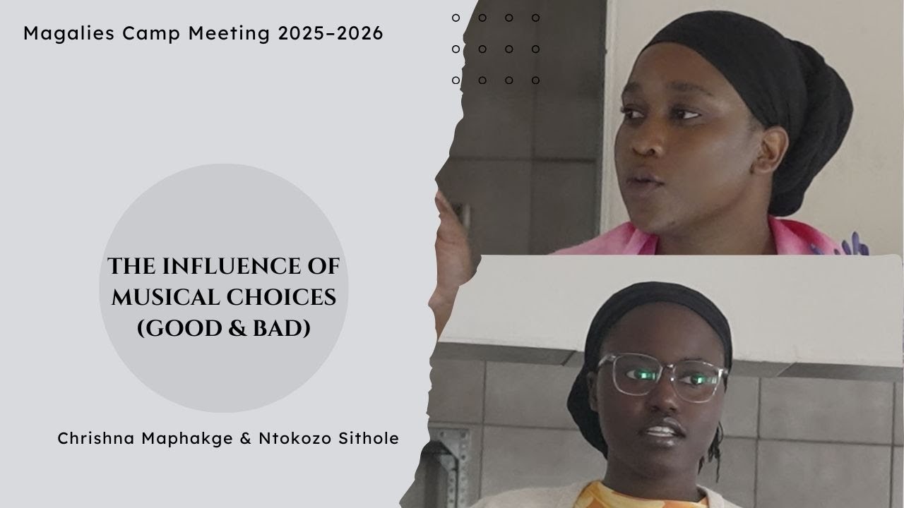 The Influence of Musical Choices (Good & Bad):Chrishna Maphakge & Ntokozo Sithole