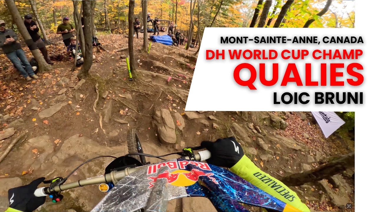 GoPro: Loic Bruni Qualification Run - Mont-Sainte-Anne, Canada - '24 UCI DH MTB World Cup