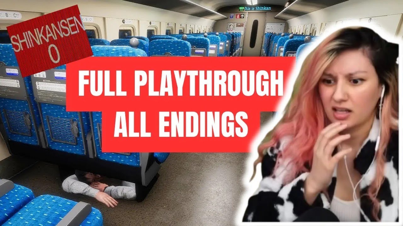 Trapped on a Haunted Japanese Bullet Train! &ndash; Shinkansen 0 (Full Game Playthrough)