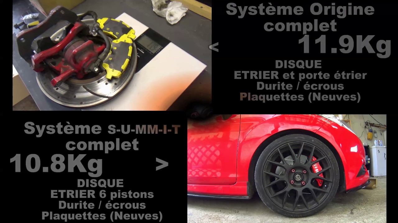 big brakes SUMMIT 330mm FIESTA ST (kit gros freins)