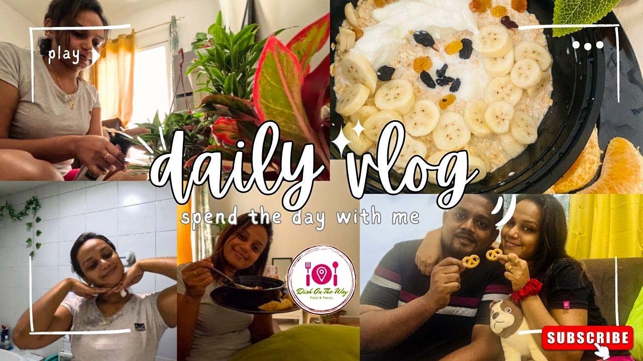 Hubby office  ගියාම මගේ දවස|Day Vlog| Life In Dubai 🇦🇪| Skin Care| Planting🪴🌱| Dish On The Way