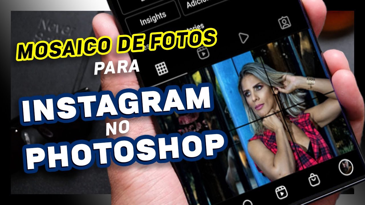 como fazer mosaico de fotos no Instagram fácil e rápido [tutorial completo de photoshop]