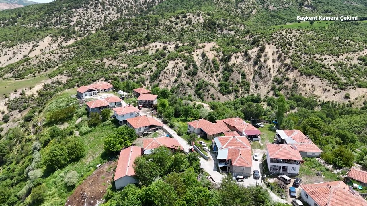 Çorum Sungurlu Bunalan Balkaya Köyü 4K Drone Çekimi