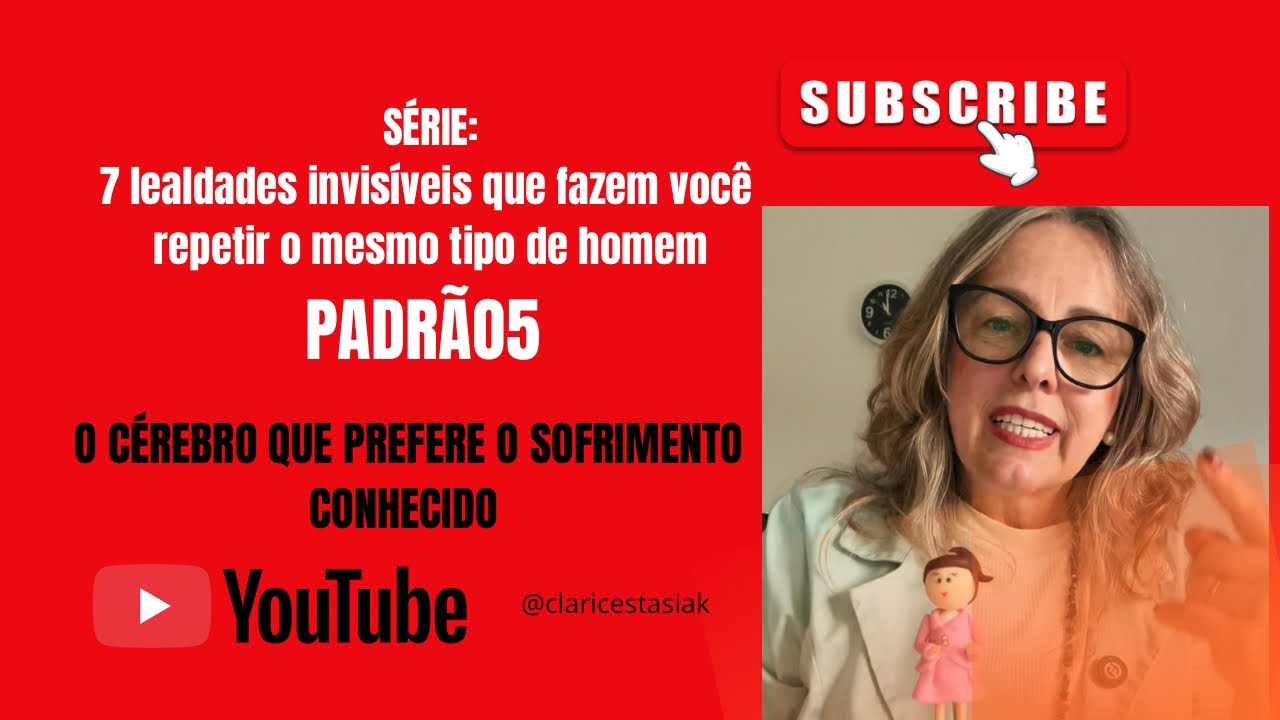O SEGREDO DO CÉREBRO. EPISÓDIO 5 - O CÉREBRO QUE PREFERE O SOFRIMENTO CONHECIDO.