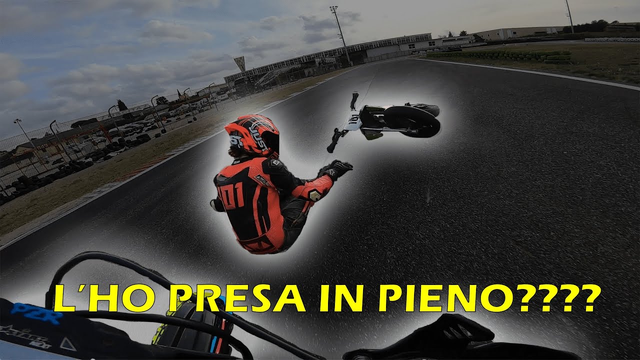 CRASH AL CIRCUITO INTERNAZIONALE DI APRILIA W/ @S7-Samuel-Livi