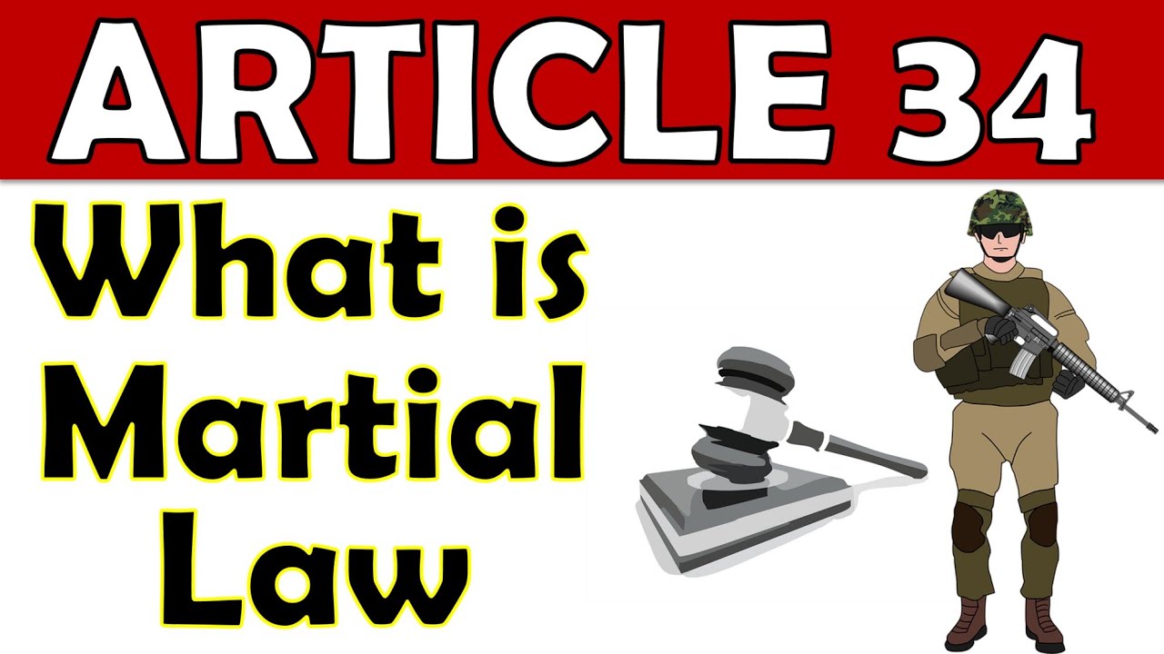 Article 34 of indian constitution|Martial Law & Fundamental rights|indian polity|laxmikanth|upsc