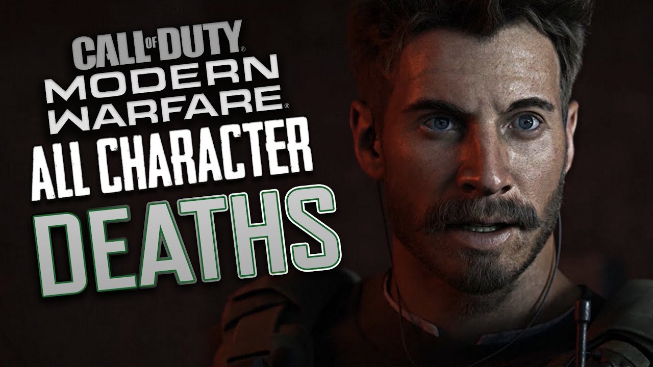 Call of Duty: Modern Warfare 2019 - ALL CHARACTER DEATHS