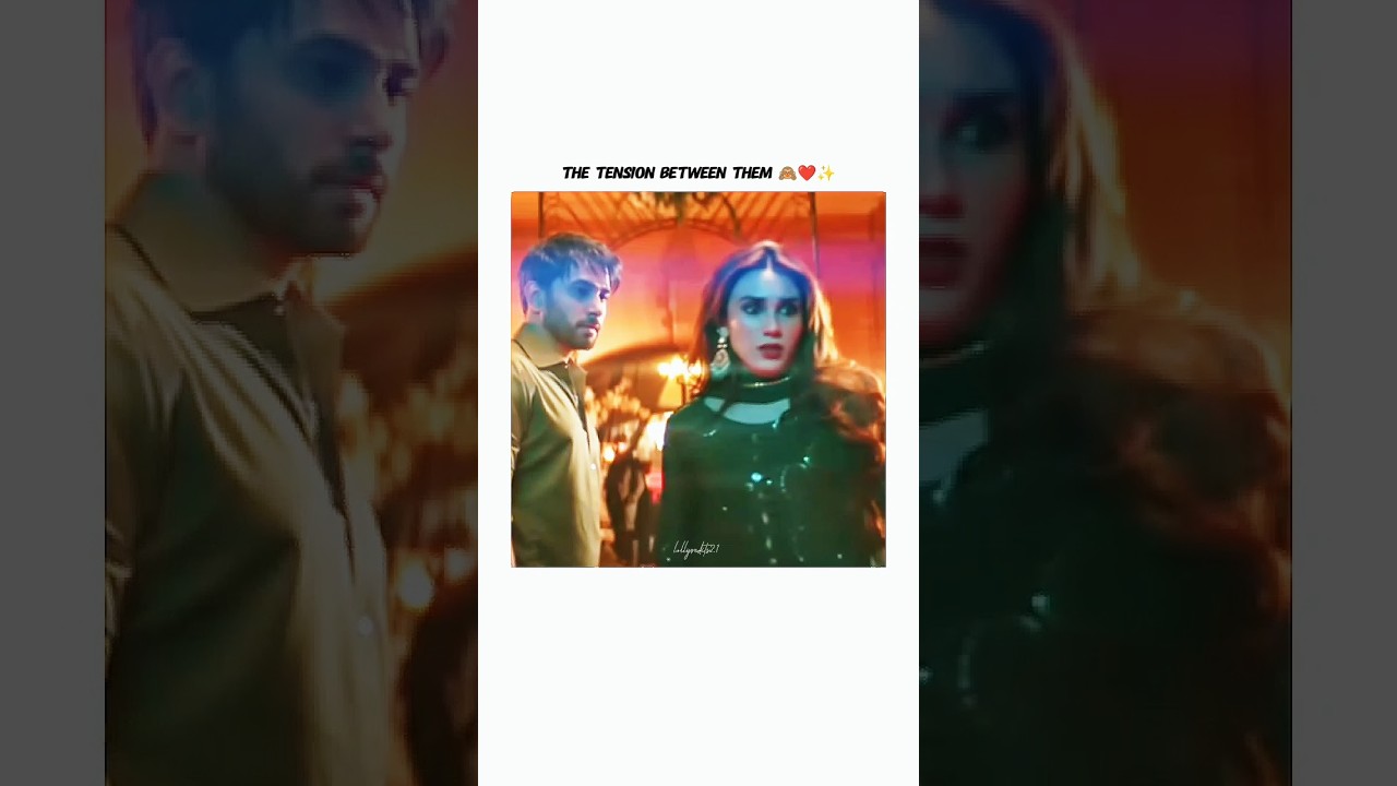 The Tension Between Them 🙈❤️#hinatariq #humayounashraf #aliansari #ahmedrafique #naqaab