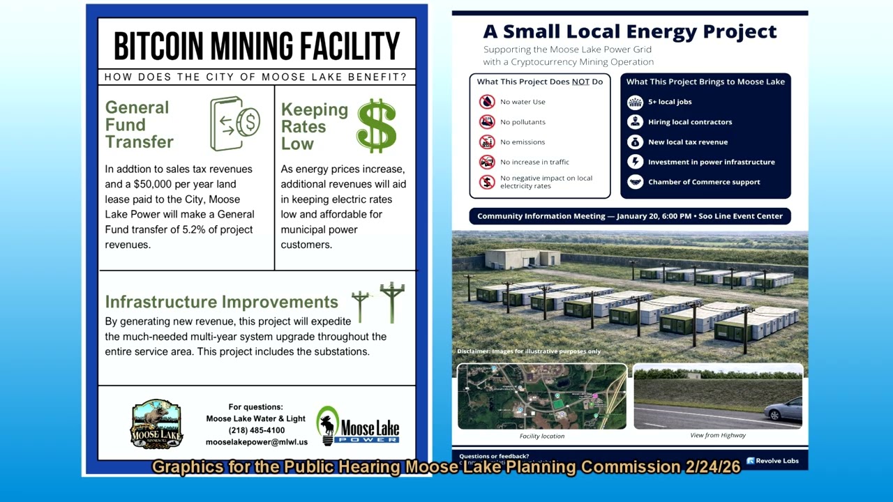 Graphics For the Public Hearing Moose Lake Planning Commission 2/24/26