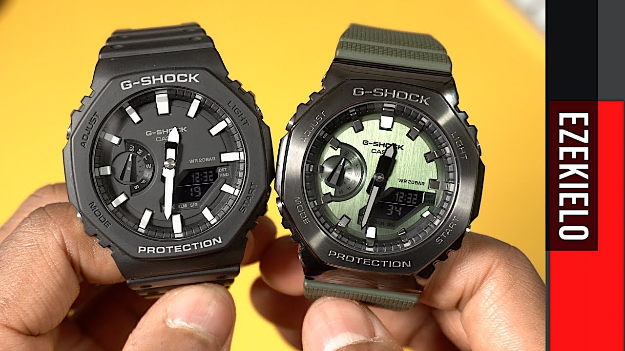 НОВЫЙ МЕТАЛЛ Casio G-Shock GM2100 против GA2100