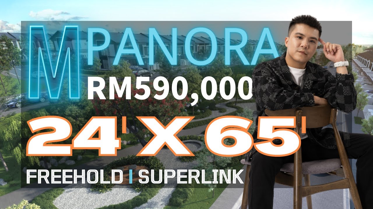 M Panora Rawang Freehold Double Storey Super-Linked House M Aruna Residence by Mahsing【MAGIC C】