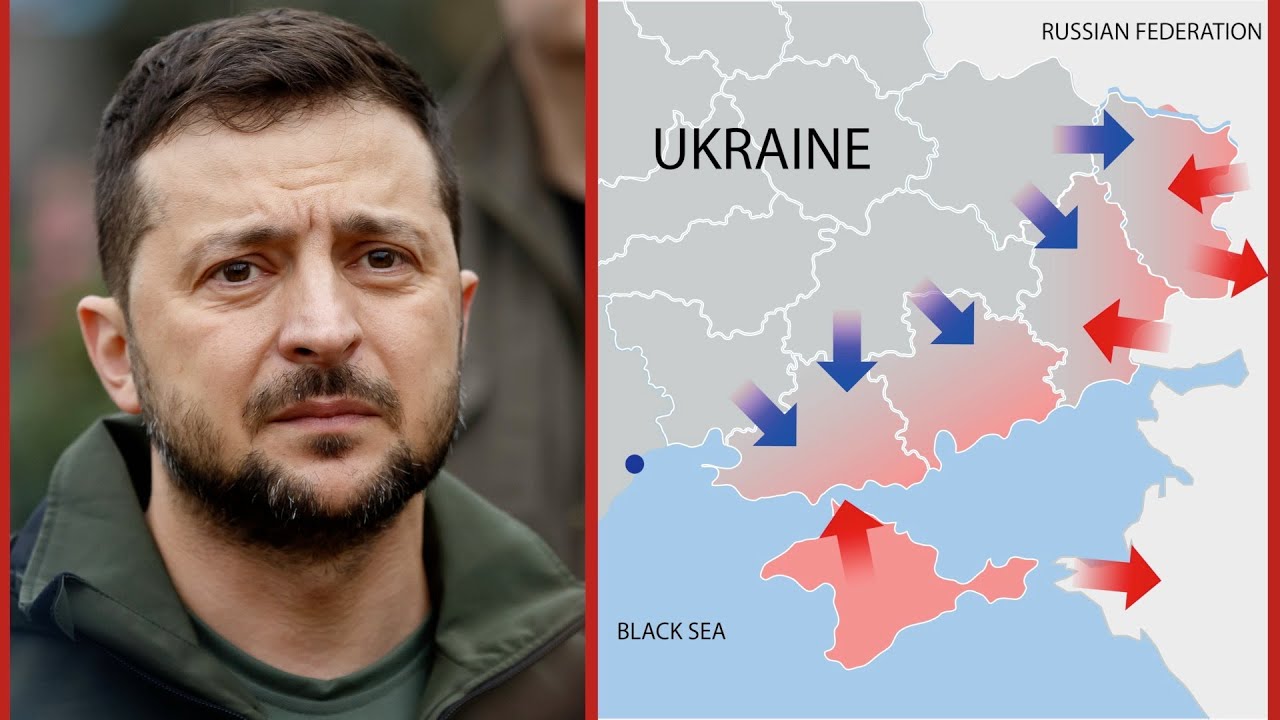 Neue Karte verdeutlicht verheerendes Ausma&szlig; des Ukraine-Krieges