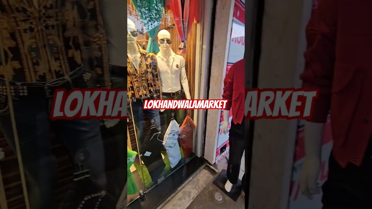 Men boutique in lokhandwala market #fashion #viral #shortvideos #mensfashion