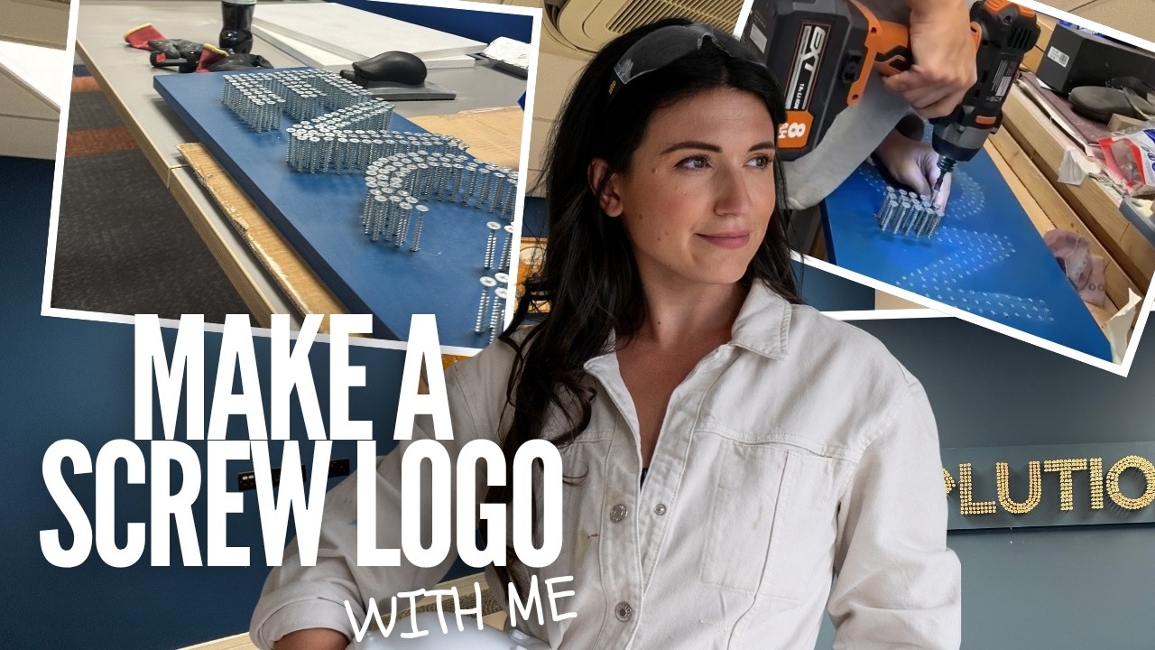 Making a Screw Logo for Evolution Power Tools UK