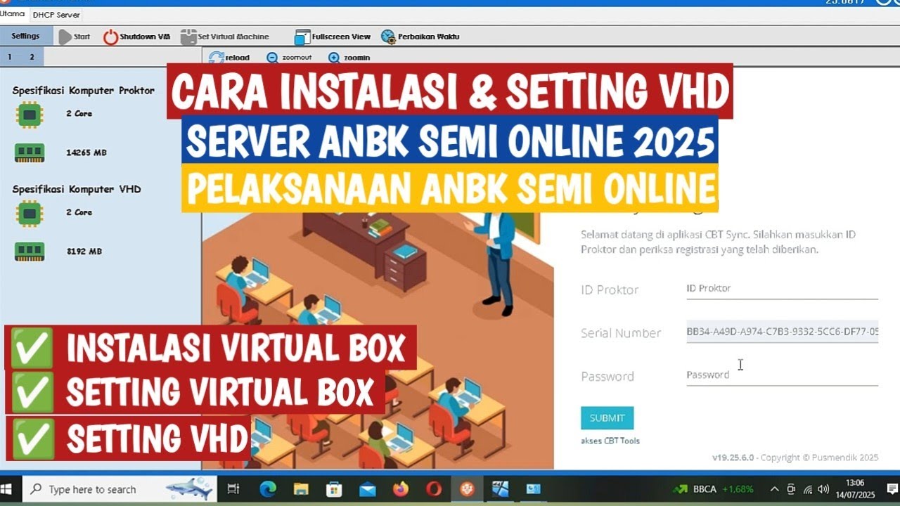CARA SETTING & INSTAL VHD ANBK OFFLINE 2025