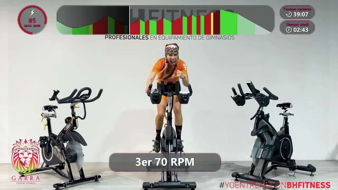 🦁 COACH GARRA  🦁 / BH FITNESS ⚫⚪🔴 | 🚴 Indoor Cycling 🚴 | Clase INTERVALICA