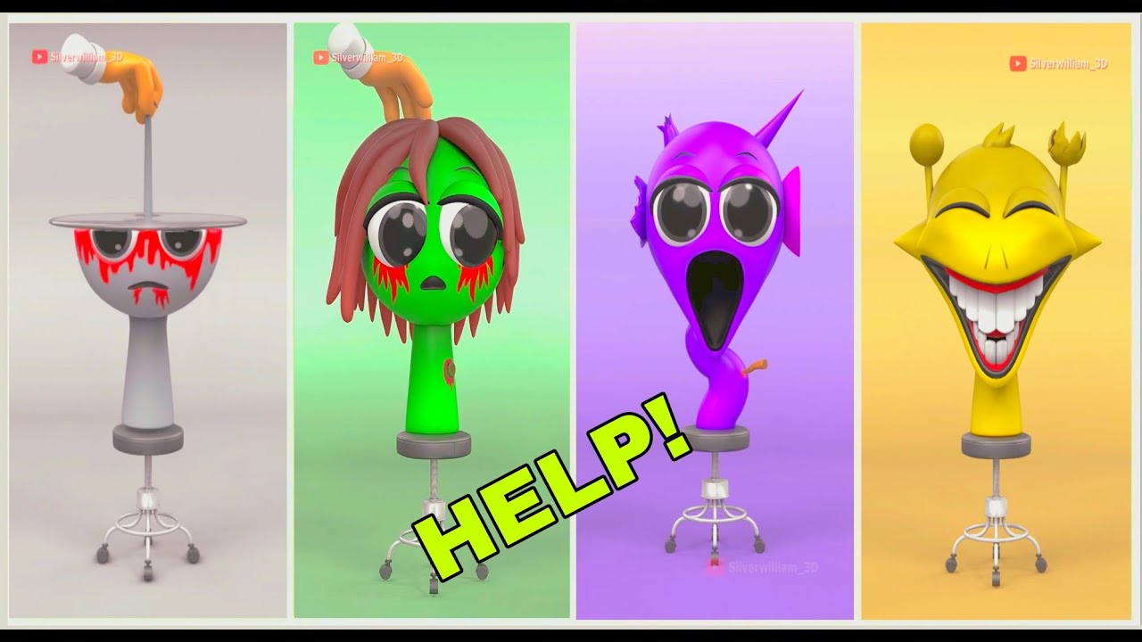 SPRUNKI INCREDIBOX HELP! TILES HOP EDM RUSH