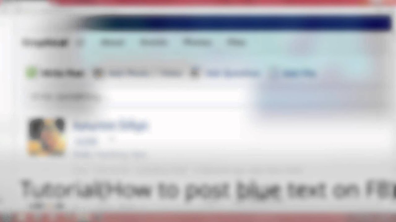 FB tuts