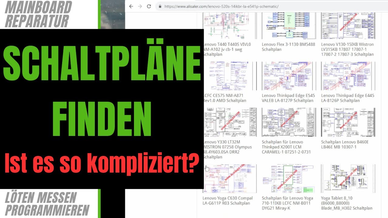 Wie findet man Schaltpläne? (Wie sucht man mit Google?!)