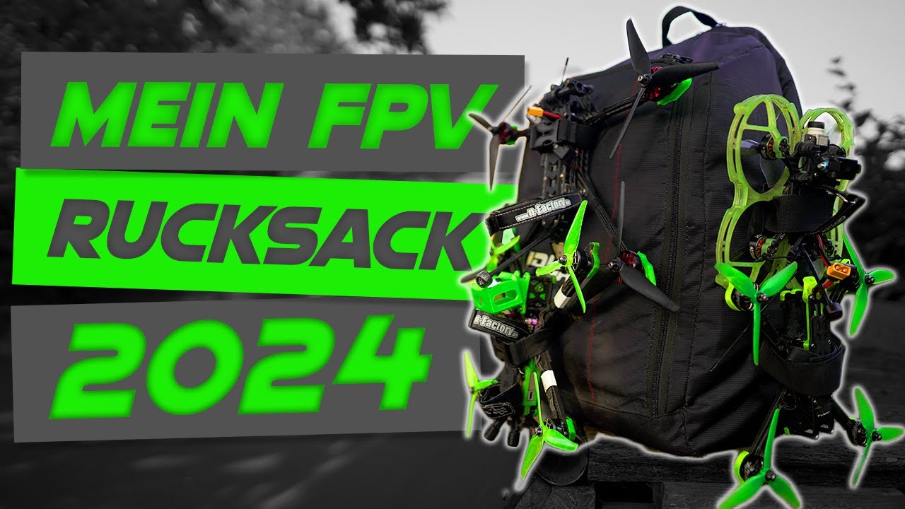 WAS ist in meinem FPV RUCKSACK ??? | FPV German Deutsch