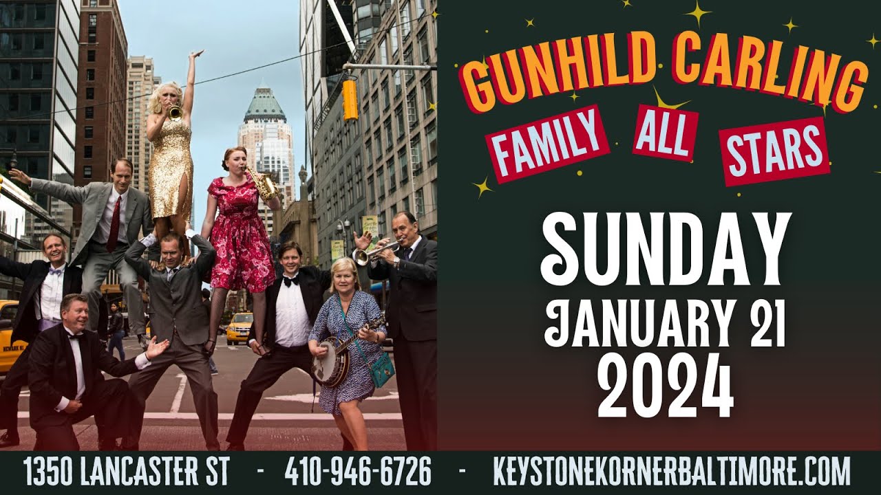 Gunhild Carling Family All Stars at Keystone Korner Baltimore (2024)