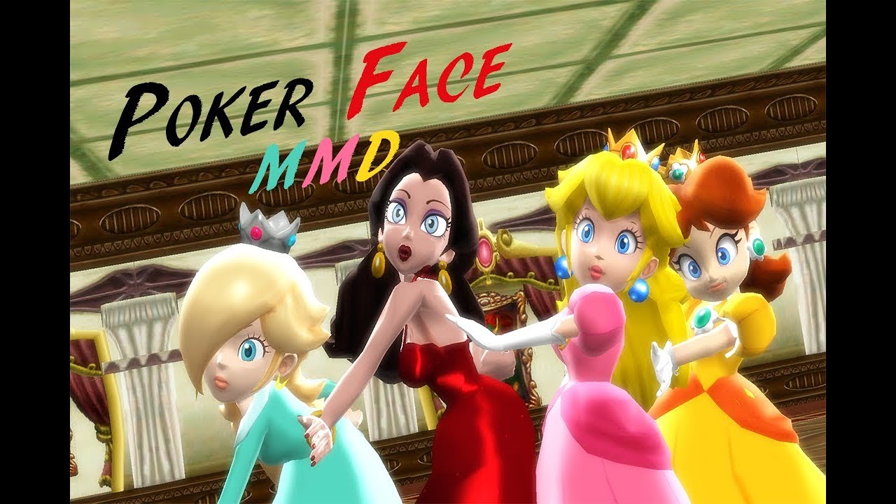 Poker Face MMD (Princess Peach, Daisy, Rosalina, and Mayor Pauline)