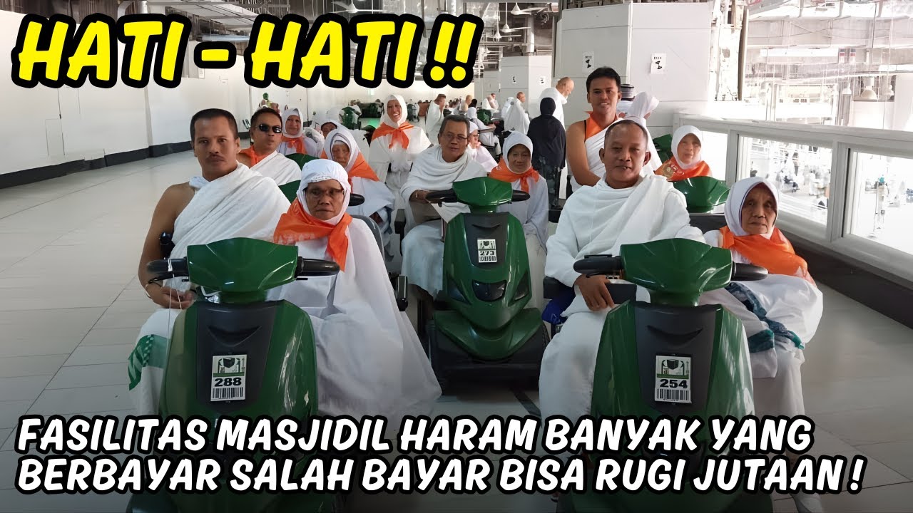 Hati Hati! Fasilitas Masjidil Haram 2026 Banyak yang Berbayar, Salah Bayar Bisa Rugi Jutaan!