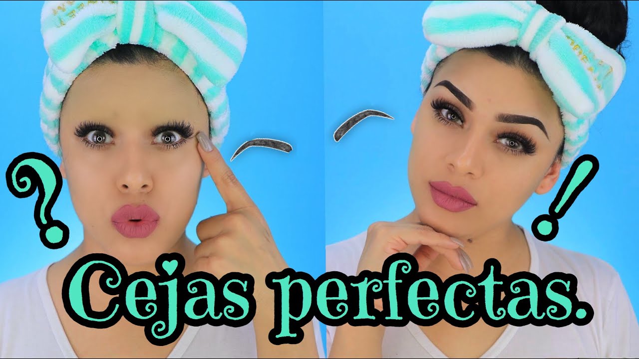 COMO HACER CEJAS PERFECTAS CON LAPIZ, POMADA Y SOMBRA